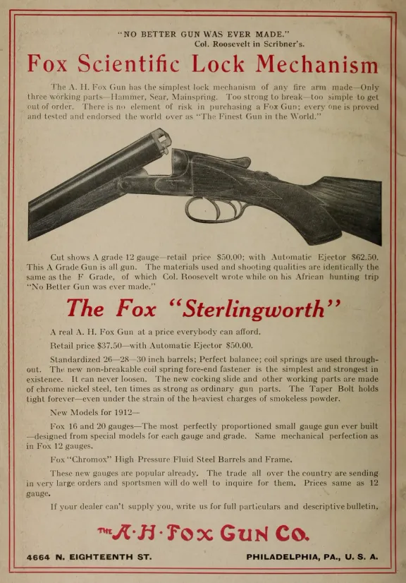 A.H. Fox Sterlingworth