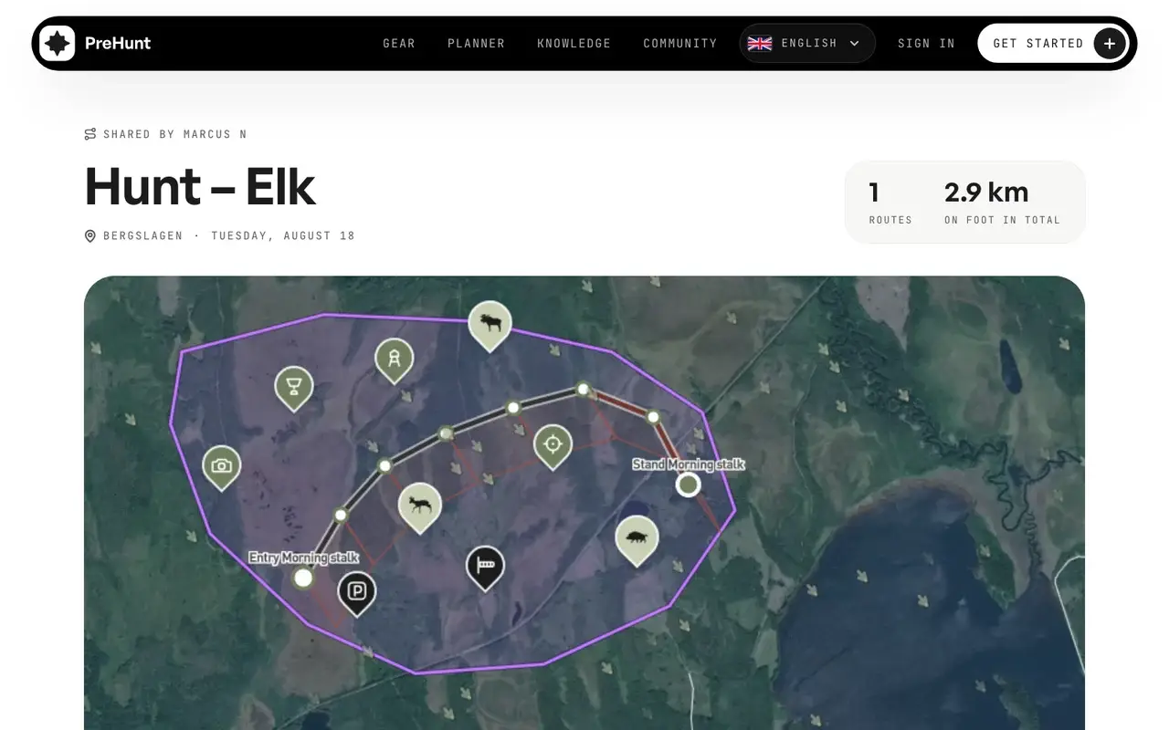Step 5 — the hunt plan as the team opens it